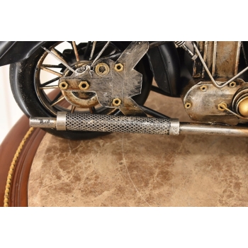 Metalowy Model Motocyklu - Czarny Chopper - Motor Motocykl - Prezent