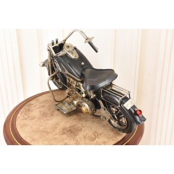 Metalowy Model Motocyklu - Czarny Chopper - Motor Motocykl - Prezent