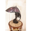 Lampa Witrażowa Styl Tiffany - wg Peter Behrens- Lampa Biurowa Parasol