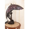 Lampa Witrażowa Styl Tiffany - wg Peter Behrens- Lampa Biurowa Parasol