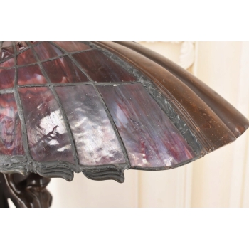 Lampa Witrażowa Styl Tiffany - wg Peter Behrens- Lampa Biurowa Parasol