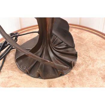 Lampa Witrażowa Styl Tiffany - wg Peter Behrens- Lampa Biurowa Parasol