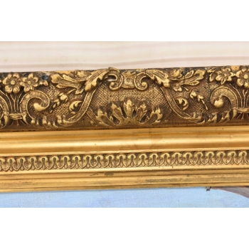 Wojciech Kossak - Spotkanie Ułana i Dziewczyny - Obraz Olejny Złota Rama