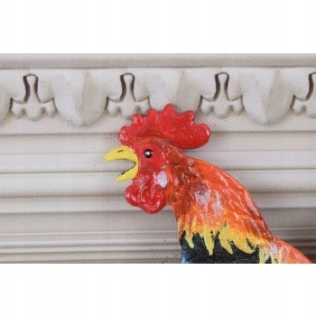 DZWONEK DZWON - KOGUT ŻELIWO DO ALTANY 45CM WIELKI