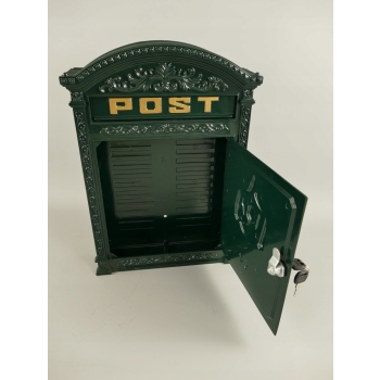 SKRZYNKA NA LISTY - aluminium POST - A4 brązowa