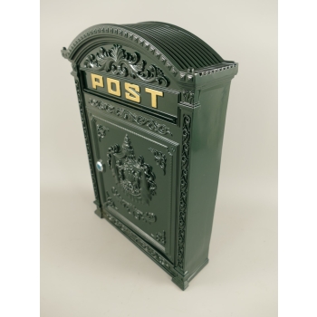 SKRZYNKA NA LISTY - aluminium POST - A4 brązowa