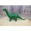 Żeliwna Skarbonka w Kształcie Zielonego Dinozaura - Dinozaur Figura Żeliwo