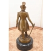 Figurka Mężczyzny z Brązu - Puszkin Poeta - Rzeźba Brąz - Dekoracja