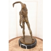 Anatomiczny Model Człowieka - Ecorche - Figura Rzeźba z Brązu - Dekoracja