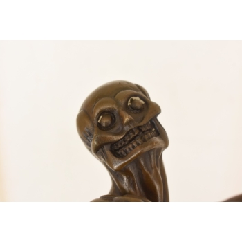 Anatomiczny Model Człowieka - Ecorche - Figura Rzeźba z Brązu - Dekoracja