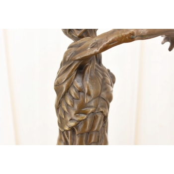 Anatomiczny Model Człowieka - Ecorche - Figura Rzeźba z Brązu - Dekoracja