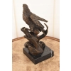 Dostojny Orzeł na Gałęzi - Figura Rzeźba Brąz - Dekoracja