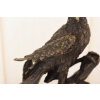 Dostojny Orzeł na Gałęzi - Figura Rzeźba Brąz - Dekoracja