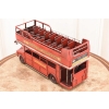 Metalowy Model Autobusu Piętrowego - Bus Angielski - Dekoracja