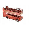 Metalowy Model Autobusu Piętrowego - Bus Angielski - Dekoracja