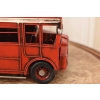 Metalowy Model Autobusu Piętrowego - Bus Angielski - Dekoracja