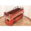 Metalowy Model Autobusu Piętrowego - Bus Angielski - Dekoracja