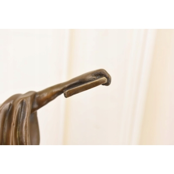 Styl Banksy - Nowoczesna Statua Wolności - Figura z Brązu - Rzeźba Ozdoba