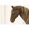 Dostojny Koń Rasy Clydesdale - Figura Rzeźba z Brązu - Dekoracja