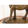Dostojny Koń Rasy Clydesdale - Figura Rzeźba z Brązu - Dekoracja
