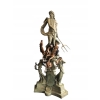 Neptun Posejdon 220cm Figura Fontanna z Brazu - Posag Ogrodowy