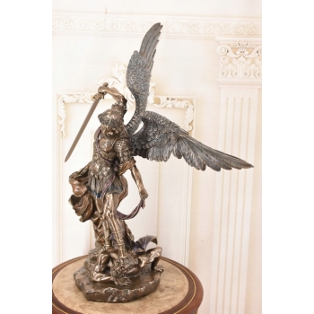Święty Michał - Archanioł z Mieczem - Mitologia - Statuetka Prezent Ozdoba