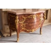 Komoda w stylu Ludwika XV + Blat Marmur – Intarsja