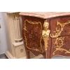 Komoda w stylu Ludwika XV + Blat Marmur – Intarsja
