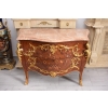 Komoda w stylu Ludwika XV + Blat Marmur – Intarsja