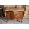 Komoda w stylu Ludwika XV + Blat Marmur – Intarsja