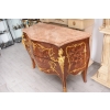 Komoda w stylu Ludwika XV + Blat Marmur – Intarsja