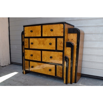 Komoda Szafa Art Deco - Szafka - Pomocnik - Piękny Okazały Mebel