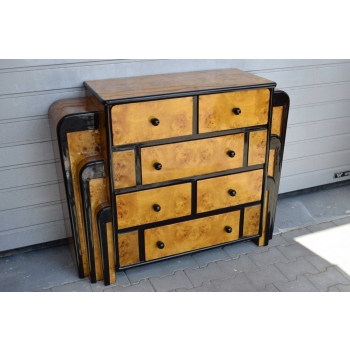 Komoda Szafa Art Deco - Szafka - Pomocnik - Piękny Okazały Mebel