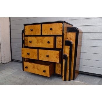 Komoda Szafa Art Deco - Szafka - Pomocnik - Piękny Okazały Mebel