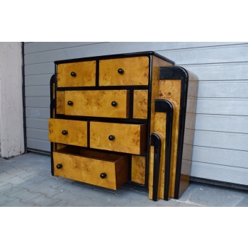 Komoda Szafa Art Deco - Szafka - Pomocnik - Piękny Okazały Mebel