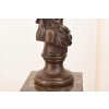 Popiersie Bogini Ateny - Mitologia Atena - Figura Rzeźba z Brązu - Ozdoba