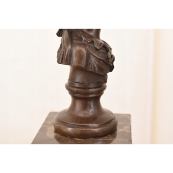 Popiersie Bogini Ateny - Mitologia Atena - Figura Rzeźba z Brązu - Ozdoba