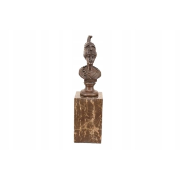 Popiersie Bogini Ateny - Mitologia Atena - Figura Rzeźba z Brązu - Ozdoba