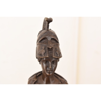 Popiersie Bogini Ateny - Mitologia Atena - Figura Rzeźba z Brązu - Ozdoba