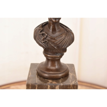 Popiersie Bogini Ateny - Mitologia Atena - Figura Rzeźba z Brązu - Ozdoba