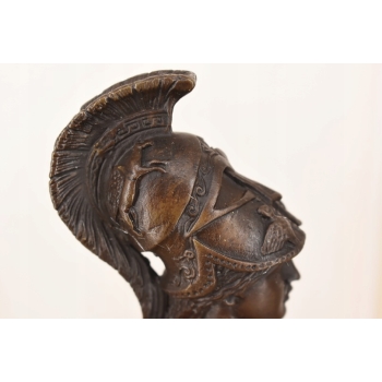 Popiersie Bogini Ateny - Mitologia Atena - Figura Rzeźba z Brązu - Ozdoba
