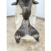 Siedząca Syrenka - Syrena Ryba - Akt - Żeliwna Figura - Żeliwo Ozdoba