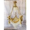 Pałacowy Wiedeński Żyrandol z Brązu + Kryształy 22 żarówki - Lampa 145cm
