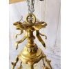 Pałacowy Wiedeński Żyrandol z Brązu + Kryształy 22 żarówki - Lampa 145cm