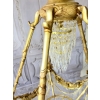 Pałacowy Wiedeński Żyrandol z Brązu + Kryształy 22 żarówki - Lampa 145cm
