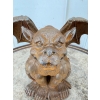 Żeliwna Stara Figura - Przyczajony Gargulec Toskański - Rustykalna Figurka