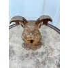 Żeliwna Stara Figura - Przyczajony Gargulec Toskański - Rustykalna Figurka