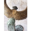 Anielica z Rozłożonymi Skrzydłami - Wielka Figura z Brazu - Aniołek 117cm