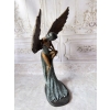 Anielica z Rozłożonymi Skrzydłami - Wielka Figura z Brazu - Aniołek 117cm