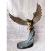 Anielica z Rozłożonymi Skrzydłami - Wielka Figura z Brazu - Aniołek 117cm